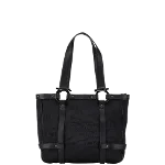 Black Canvas Salvatore Ferragamo Tote