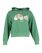 Green Cotton Palm Angels Sweatshirt