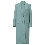 Green Wool Fendi Coat