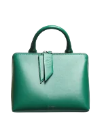 Green Leather The Attico Handbag