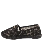 Black Canvas Dolce & Gabbana Espadrilles