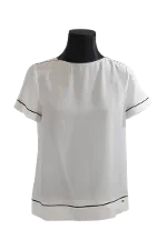 White Fabric Tommy Hilfiger Top