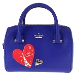 Blue Leather Kate Spade Handbag