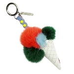 Multicolor Leather Fendi Charm