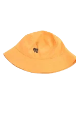 Orange Polyester Nanushka Hat