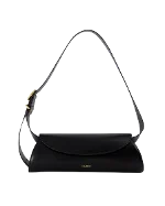 Black Leather Jil Sander Handbag