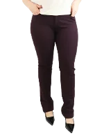 Purple Cotton Joseph Pants