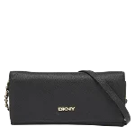 Black Leather DKNY Wallet