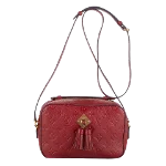 Red Leather Louis Vuitton Saintonge