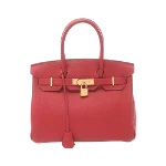 Red Leather Hermès Birkin