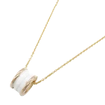 White Rose Gold Bvlgari Necklace