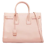 Pink Leather Yves Saint Laurent Handbag