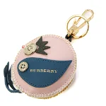 Gold Leather Burberry Charm