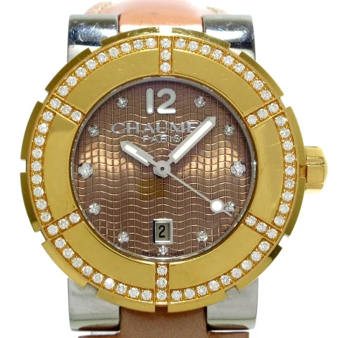 Beige Rose Gold Chaumet Watch