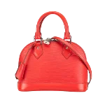 Orange Leather Louis Vuitton Alma