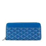 Blue Leather Goyard Wallet