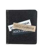 Black Leather Dolce & Gabbana Wallet