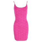 Pink Fabric Versace Dress