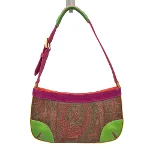 Multicolor Leather Etro Shoulder Bag