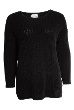 Black Cotton Anine Bing Sweater