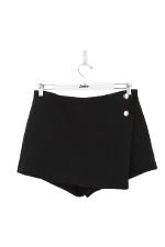 Black Cotton Ba&sh Skirt