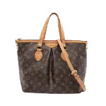 Brown Leather Louis Vuitton Palermo