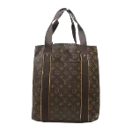 Brown Canvas Louis Vuitton Beaubourg