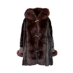 Brown Fur Dior Coat