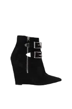 Black Suede Barbara Bui Boots