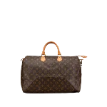 Brown Canvas Louis Vuitton Speedy