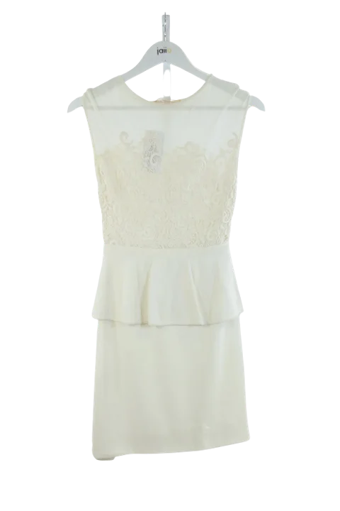 White Cotton Giambattista Valli Dress