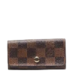 Brown Canvas Louis Vuitton Key Holder