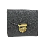 Black Leather Salvatore Ferragamo Wallet