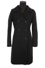 Black Wool Paul & Joe Coat