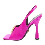 Pink Satin Versace Sandal