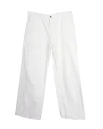 White Cotton Loewe Jeans