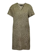 Gold Polyester The Row Dress