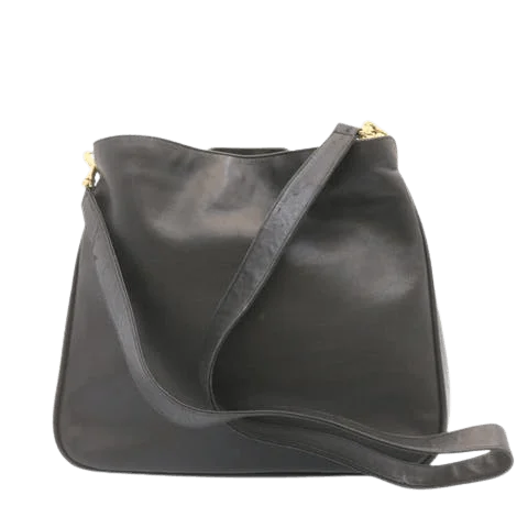 Black Suede Gucci Shoulder Bag