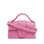 Pink Leather Jacquemus Handbag