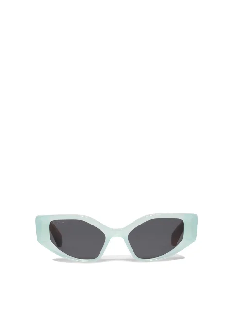 Multicolor Fabric Off White Sunglasses