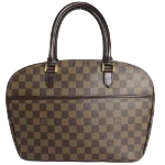 Brown Canvas Louis Vuitton Sarria Horizontal