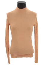 Beige Fabric Paule Ka Top