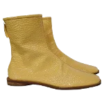 Yellow Leather Acne Studios Boots