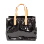 Black Leather Louis Vuitton Reade