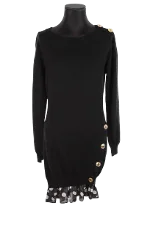 Black Cotton Moschino Dress