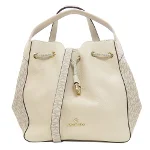 White Leather Michael Kors Handbag