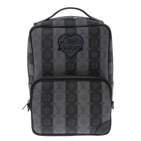 Black Polyester Louis Vuitton Backpack