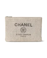 Grey Fabric Chanel Deauville