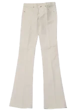 White Cotton Ralph Lauren Pants