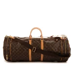 Brown Coated canvas Louis Vuitton Travel Bag